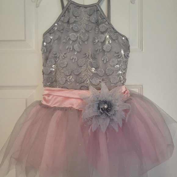 Ballet Dance Dress/Leotard, 4-5 Y, with hair accessories - Picture 1 of 7